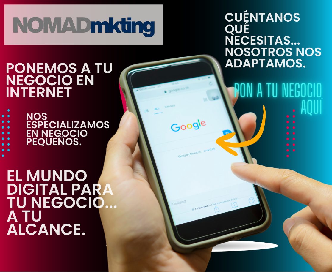 NOMAD Mkting — ponemos tu negocio en internet